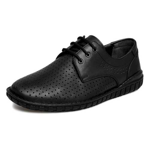 Полуботинки мужские Alessio Nesca Comfort 32606620 черные 45 RU в Крокс