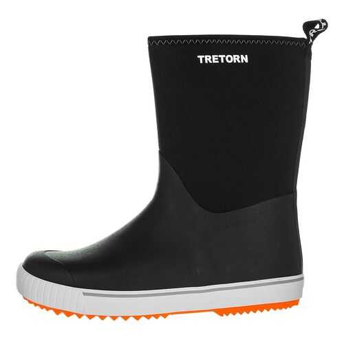 Сапоги мужские TRETORN 472802010 черные 45 EU в Крокс