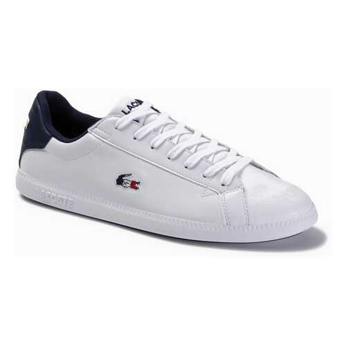 Кеды мужские Lacoste GRADUATE TRI1 SMA белые 44 RU в Крокс