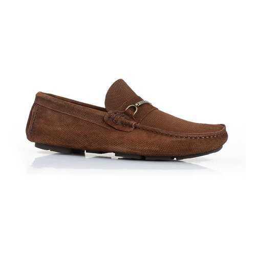 Мокасины мужские GOLD BROTHERS SS15-35 LYON MO коричневые 43.5 RU в Крокс