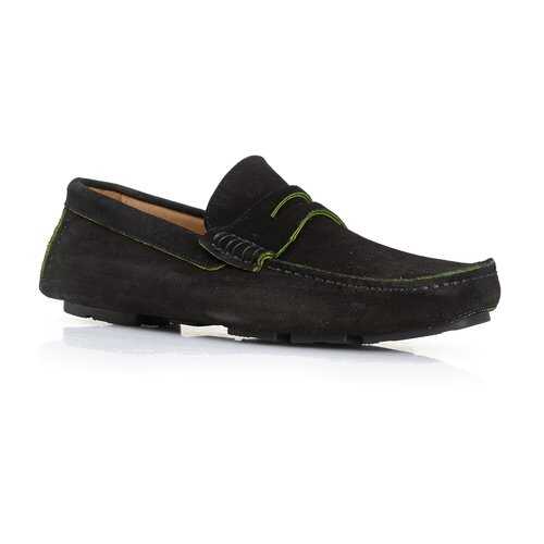 Мокасины мужские GOLD BROTHERS SS15 LYON черные 41.5 RU в Крокс