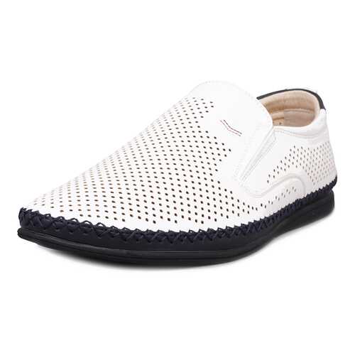 Мокасины мужские T.Taccardi 92706240 белые/синие 40 RU в Крокс