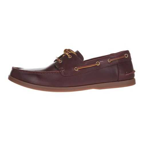 Топсайдеры мужские Clarks 26150235 коричневые 6.5 UK в Крокс