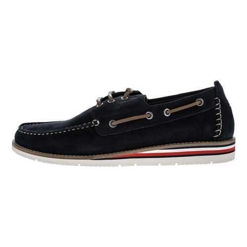 Топсайдеры мужские Tommy Hilfiger FM0FM02737 синие 41 US в Крокс