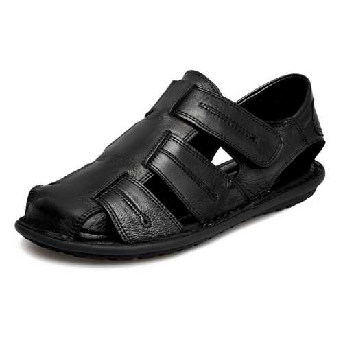 Сандалии мужские Alessio Nesca Comfort 02806220 черные 45 RU в Крокс
