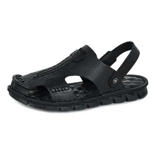 Сандалии мужские Alessio Nesca Comfort ZB20SS-021 черные 43 RU в Крокс