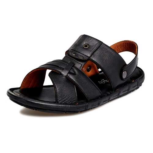 Сандалии мужские Pierre Cardin 02806180 черные 44 RU в Крокс