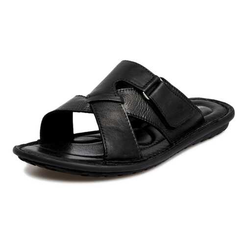 Шлепанцы мужские Alessio Nesca Comfort 710018083 черные 43 RU в Крокс