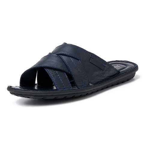 Шлепанцы мужские Alessio Nesca Comfort TR-AMR-046 синие 44 RU в Крокс