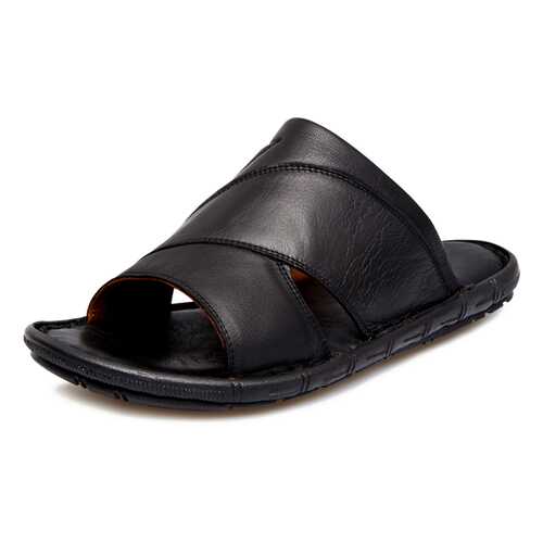 Шлепанцы мужские Pierre Cardin 03106110 черные 40 RU в Крокс