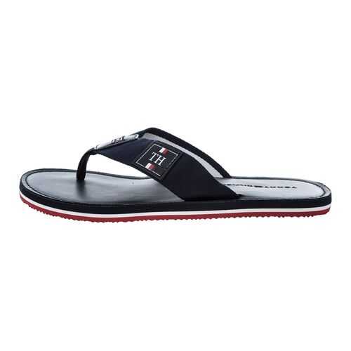 Шлепанцы мужские Tommy Hilfiger FM0FM02692 синие 44 US в Крокс