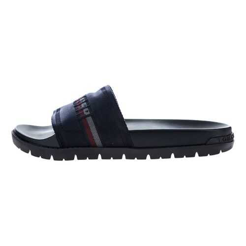 Шлепанцы мужские Tommy Hilfiger FM0FM02705 синие 43 US в Крокс