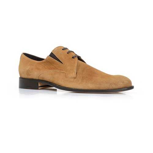 Туфли мужские GOLD BROTHERS SS15-112 FRENCH коричневые 43.5 RU в Крокс