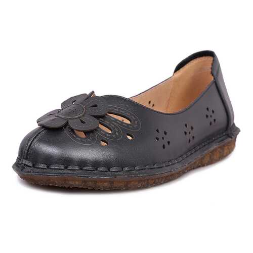 Балетки женские Alessio Nesca Comfort AMG19SS-34A черные 38 RU в Крокс
