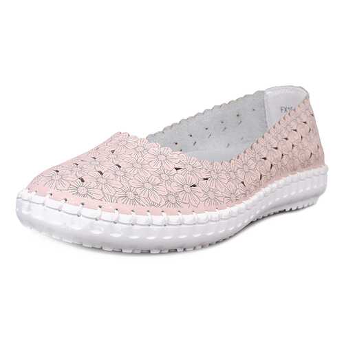 Балетки женские Alessio Nesca Comfort FX19S-12 розовые 37 RU в Крокс
