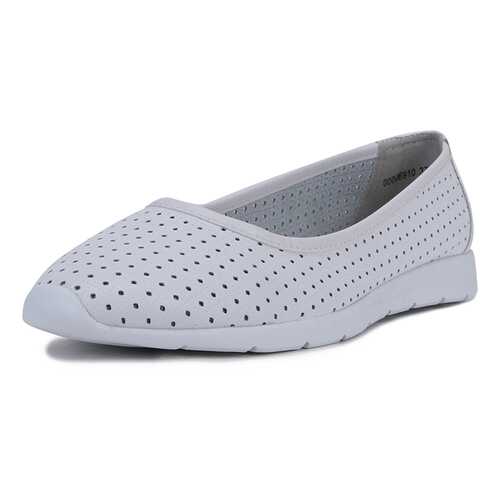 Балетки женские Alessio Nesca Comfort ZS19S-44 белые 39 RU в Крокс