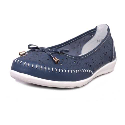 Балетки женские Alessio Nesca KR19S-42 синие 39 RU в Крокс