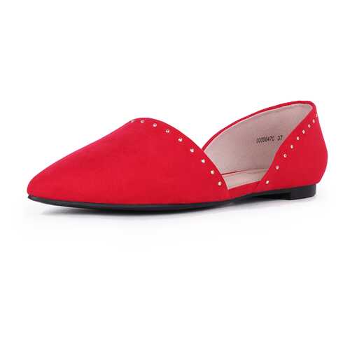 Балетки женские T.Taccardi 17521B красные 41 RU в Крокс