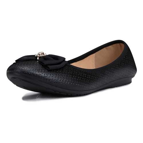Балетки женские T.Taccardi 28406110 черные 37 RU в Крокс