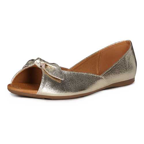 Балетки женские T.Taccardi K0652PT-1E золотистые 40 RU в Крокс