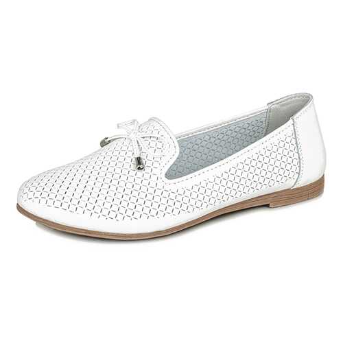 Слиперы женские Alessio Nesca ADL20SS-019 белые 40 RU в Крокс
