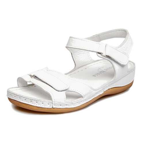 Босоножки женские Alessio Nesca Comfort 019060N0 белые 41 RU в Крокс