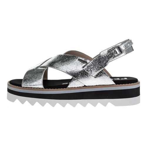 Босоножки женские Pepe Jeans PLS90452 серебристые 41 UK в Крокс