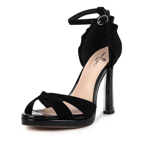 Босоножки женские Pierre Cardin JX20S-G116 черные 36 RU в Крокс