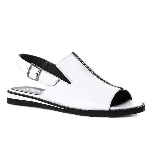 Босоножки женские Shoes Market 181-265-01-43-G4 белые 38 RU в Крокс