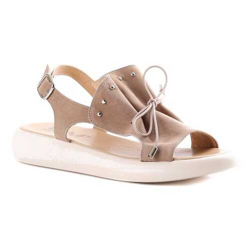 Босоножки женские Shoes Market 648-1700-464 бежевые 38 RU в Крокс