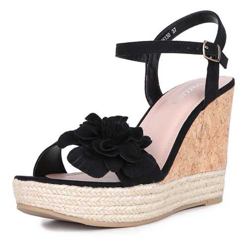 Босоножки женские T.Taccardi 01806130 черные 36 RU в Крокс