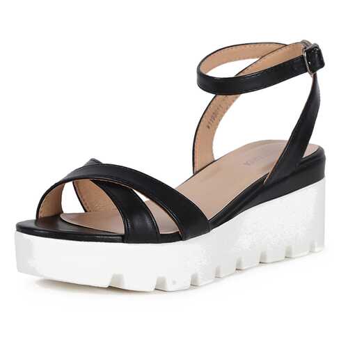 Босоножки женские T.Taccardi K0330PT-6 черные 40 RU в Крокс