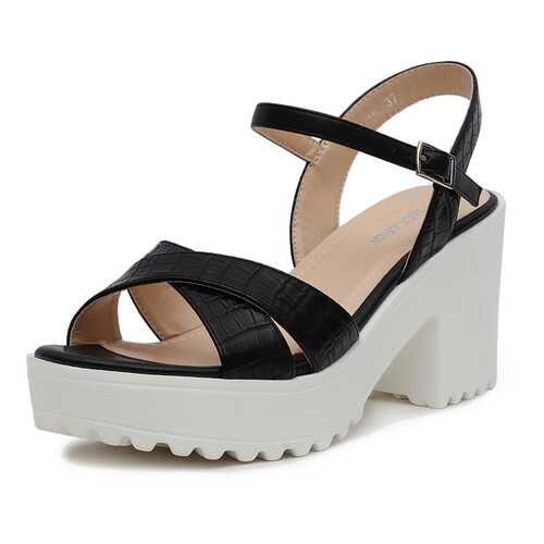 Босоножки женские T.Taccardi K0356PT-8A черные 39 RU в Крокс