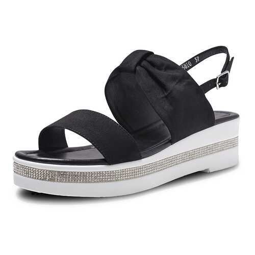 Босоножки женские T.Taccardi K0556PT-3 черные 41 RU в Крокс