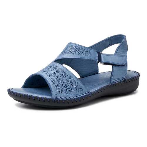 Сандалии женские Alessio Nesca Comfort TR-AMR-036 голубые 41 RU в Крокс