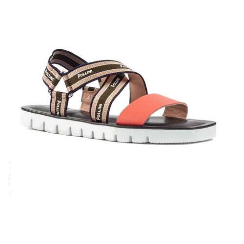 Сандалии женские Pollini SA16382GOATD0502 разноцветные 40 RU в Крокс