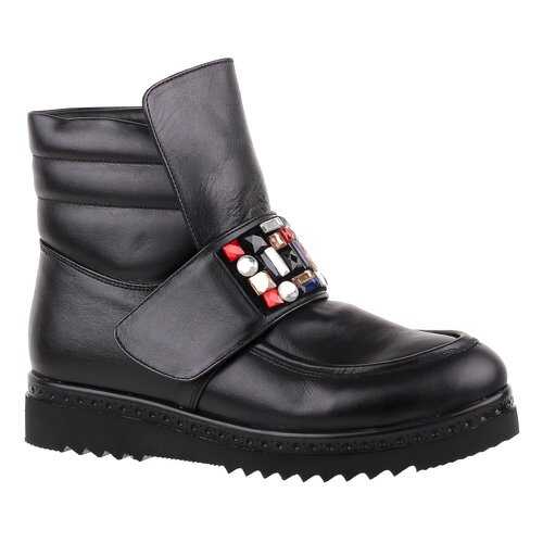 Ботинки женские Shoes Market 165-108-16 черные 39 RU в Крокс