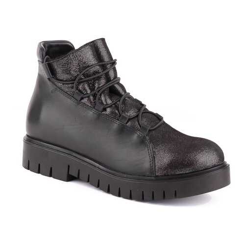 Ботинки женские Shoes Market 780-2765-401-420 черные 36 RU в Крокс