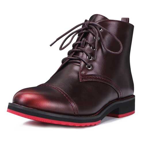 Ботинки женские T.Taccardi 25606110 красные 39 RU в Крокс