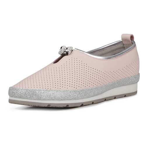 Слипоны женские Alessio Nesca K0636LC-1A розовые 39 RU в Крокс