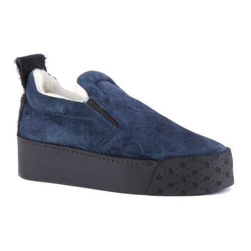 Слипоны женские Blumarine 3265/M синие 37 RU в Крокс