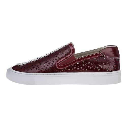 Слипоны женские M.SHOES 486603167L красные 40 DE в Крокс