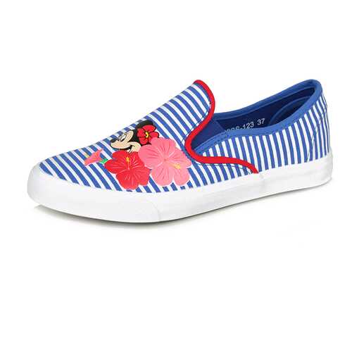Слипоны женские Minnie Mouse ZY20SS-123 белые/синие 39 RU в Крокс