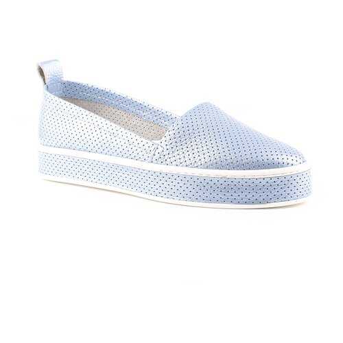 Слипоны женские Shoes Market 996-5006-59 синие 39 RU в Крокс