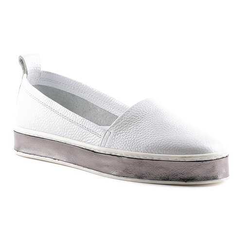 Слипоны женские Shoes Market 996-5007-66-20 белые 40 RU в Крокс
