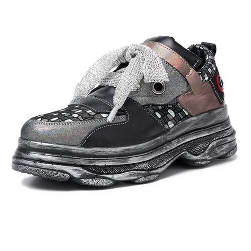 Кроссовки женские Pierre Cardin TR-MN-382-4046 серебристые 40 RU в Крокс