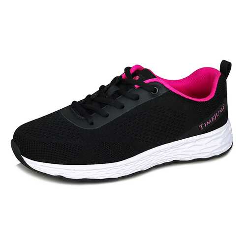 Кроссовки женские TimeJump K1739-12 черные 39 RU в Крокс