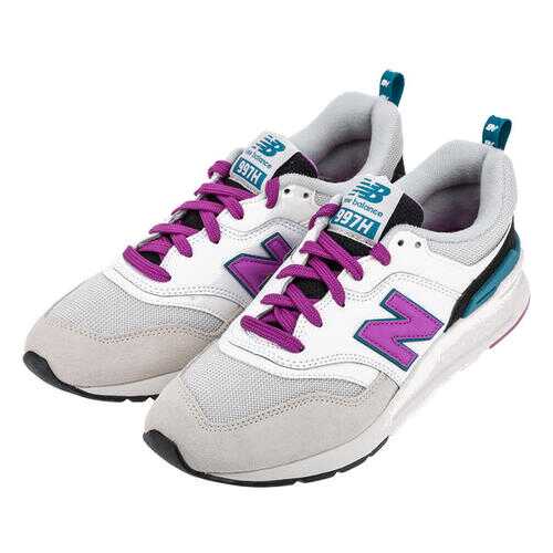 Женские кроссовки New Balance CW997HNA/B белые/серые/фиолетовые/бирюзовые/черные 35.5 в Крокс