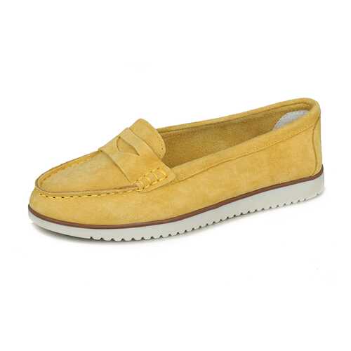 Лоферы женские Alessio Nesca DS20SS-11B желтые 36 RU в Крокс