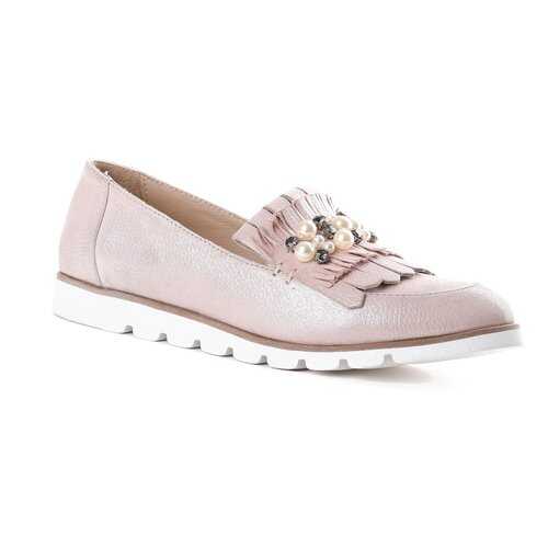 Лоферы женские Shoes Market 472-29005-312 бежевые 36 RU в Крокс
